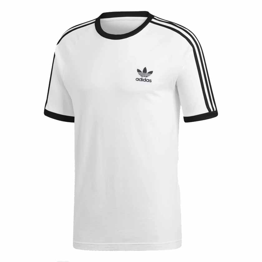 Remera Adidas Originals 3 tiras Blanco/Negro Hombre - Moda y Urbanas -  Deportes - E-Shop