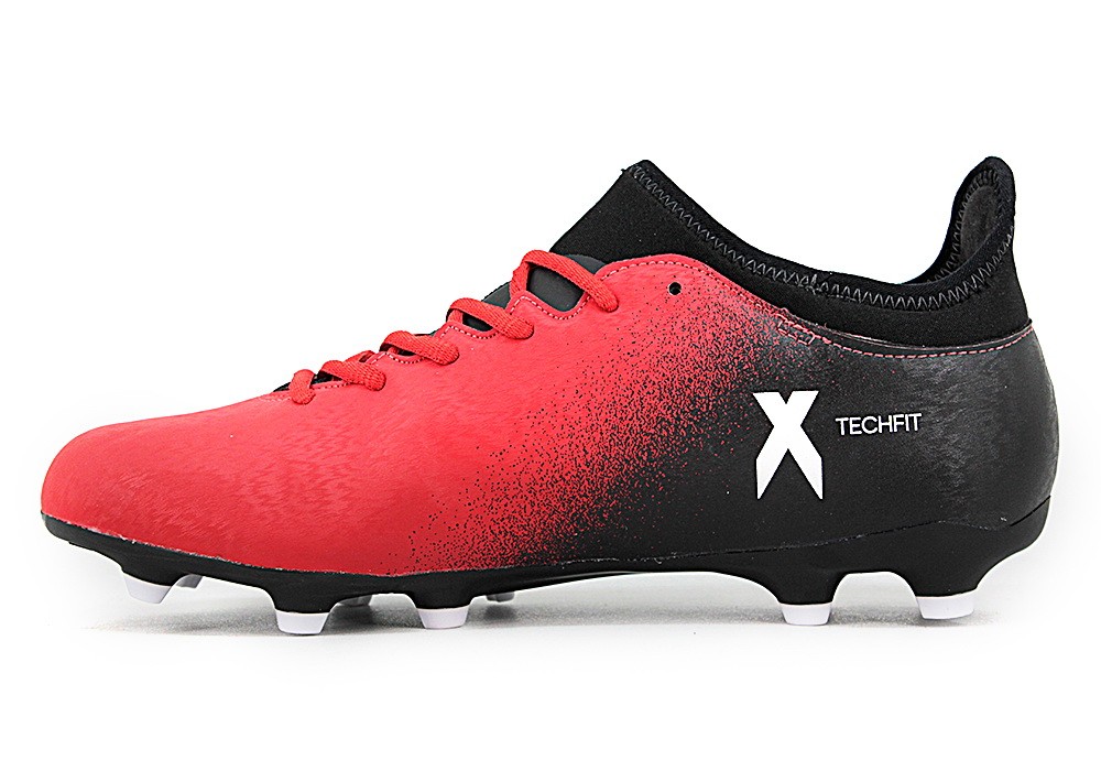 Botin Adidas X 16.5 Futbol Tapones Fijos Rojo Negro - Zapatillas - E-Shop