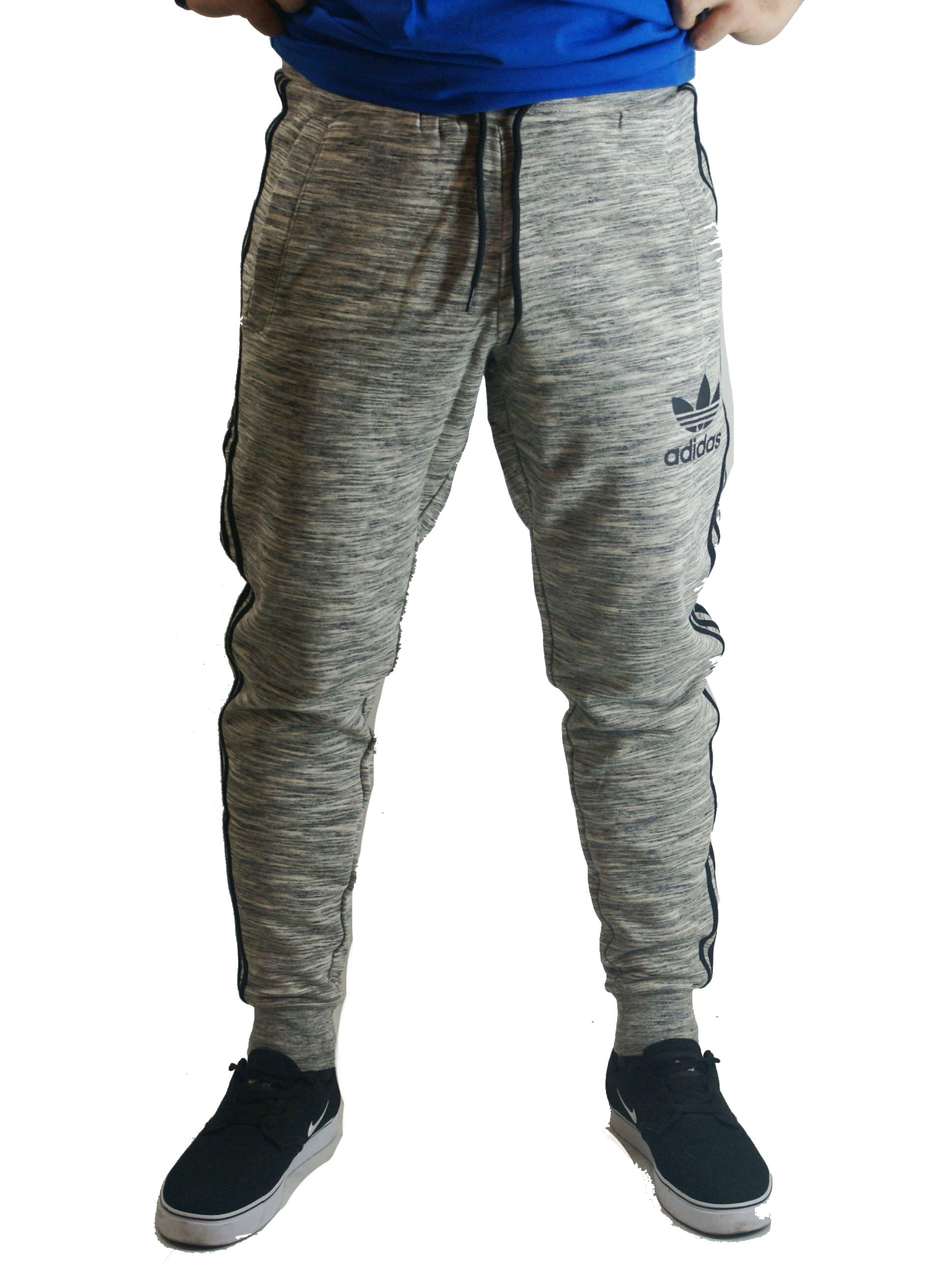 Pantalon Adidas Originals Con Puño Gris Hombre Deporfan - Indumentaria -  Hombres - E-Shop