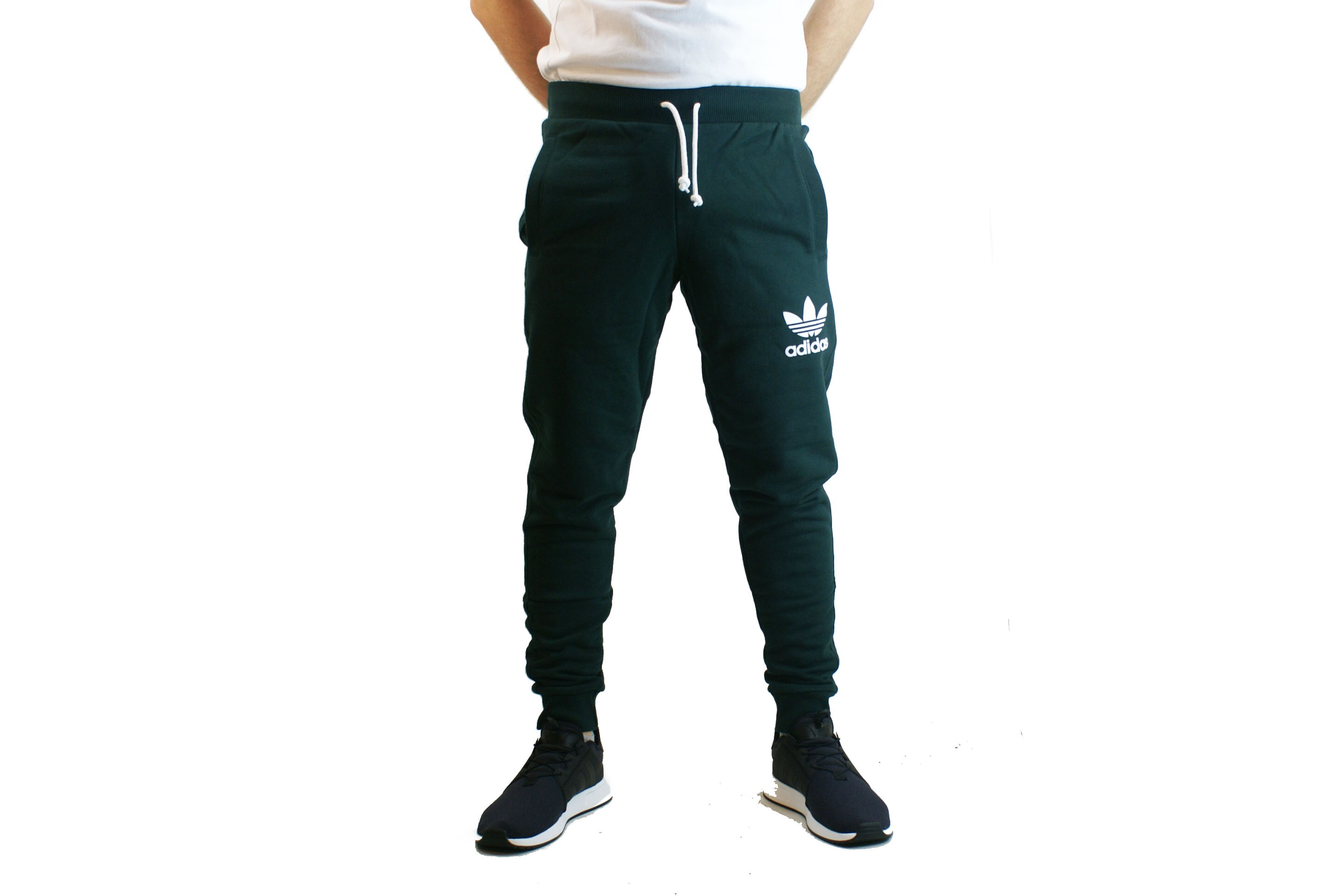 Pantalon Adidas Ori Algodon Verde/Blanco Hombre Deporfan - Indumentaria -  Hombres - E-Shop