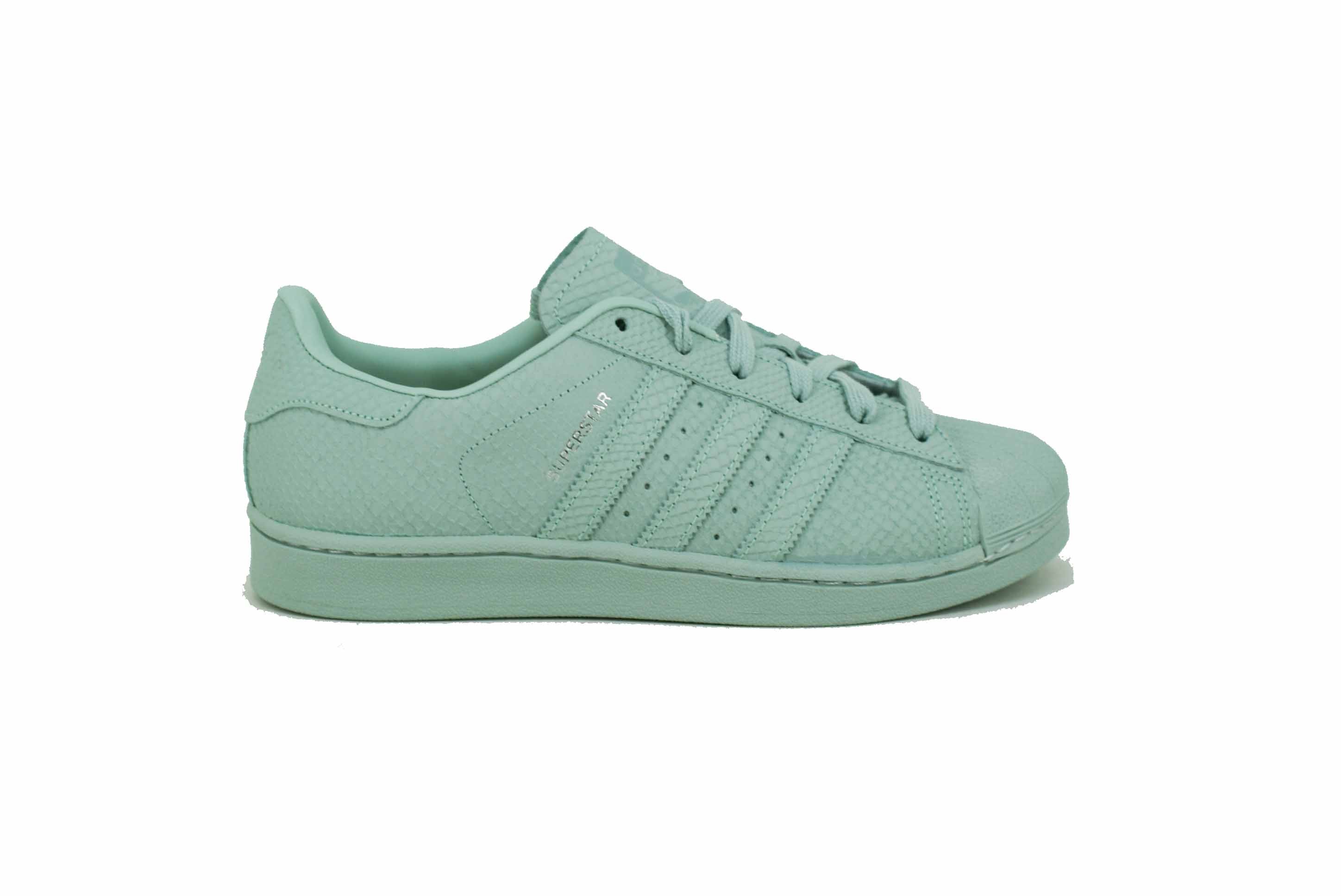 Zapatilla Adidas Originals Superstar Verde Acqua Dama Deporfan - Zapatillas  - Mujeres - E-Shop