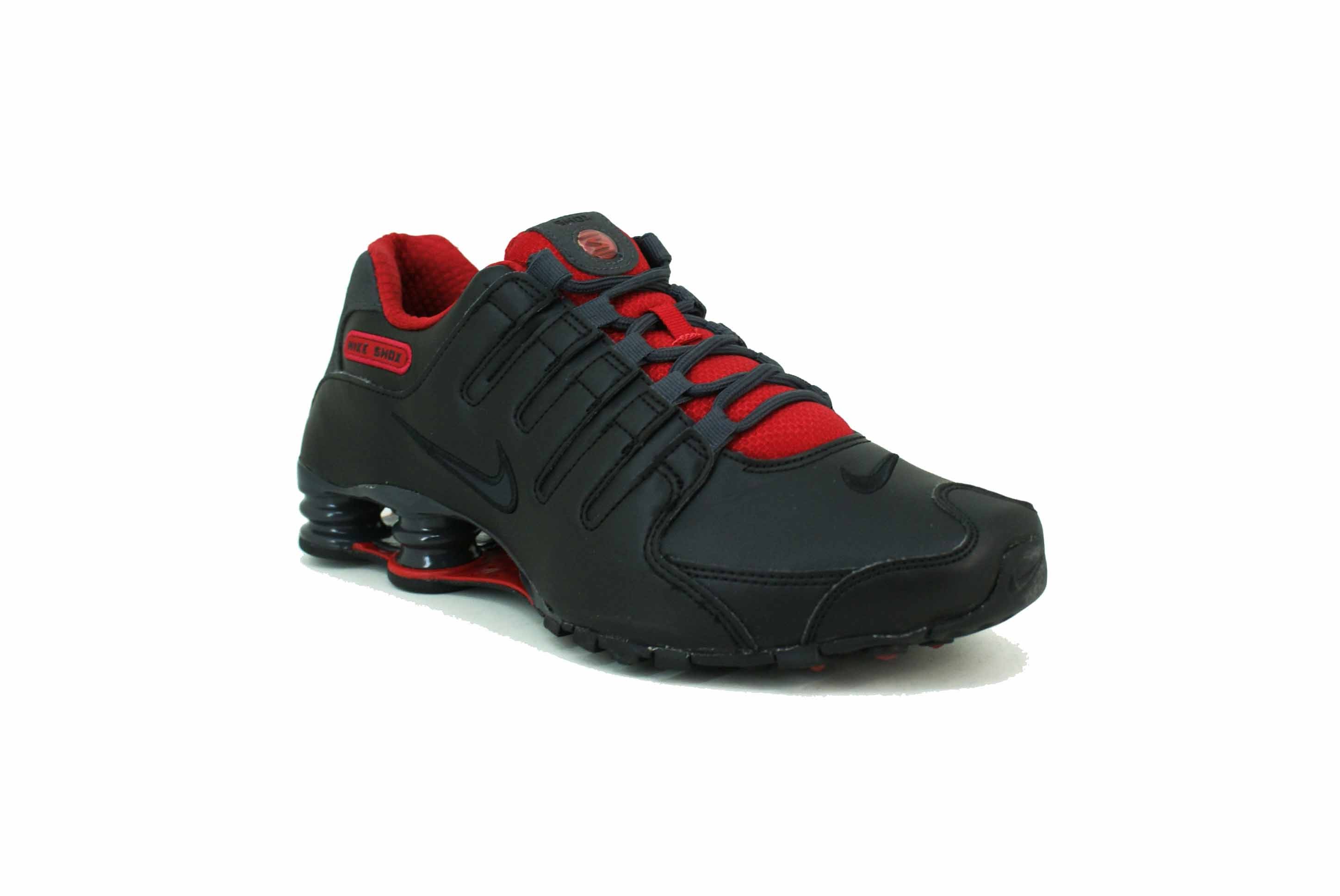 nike shox rojos con negro