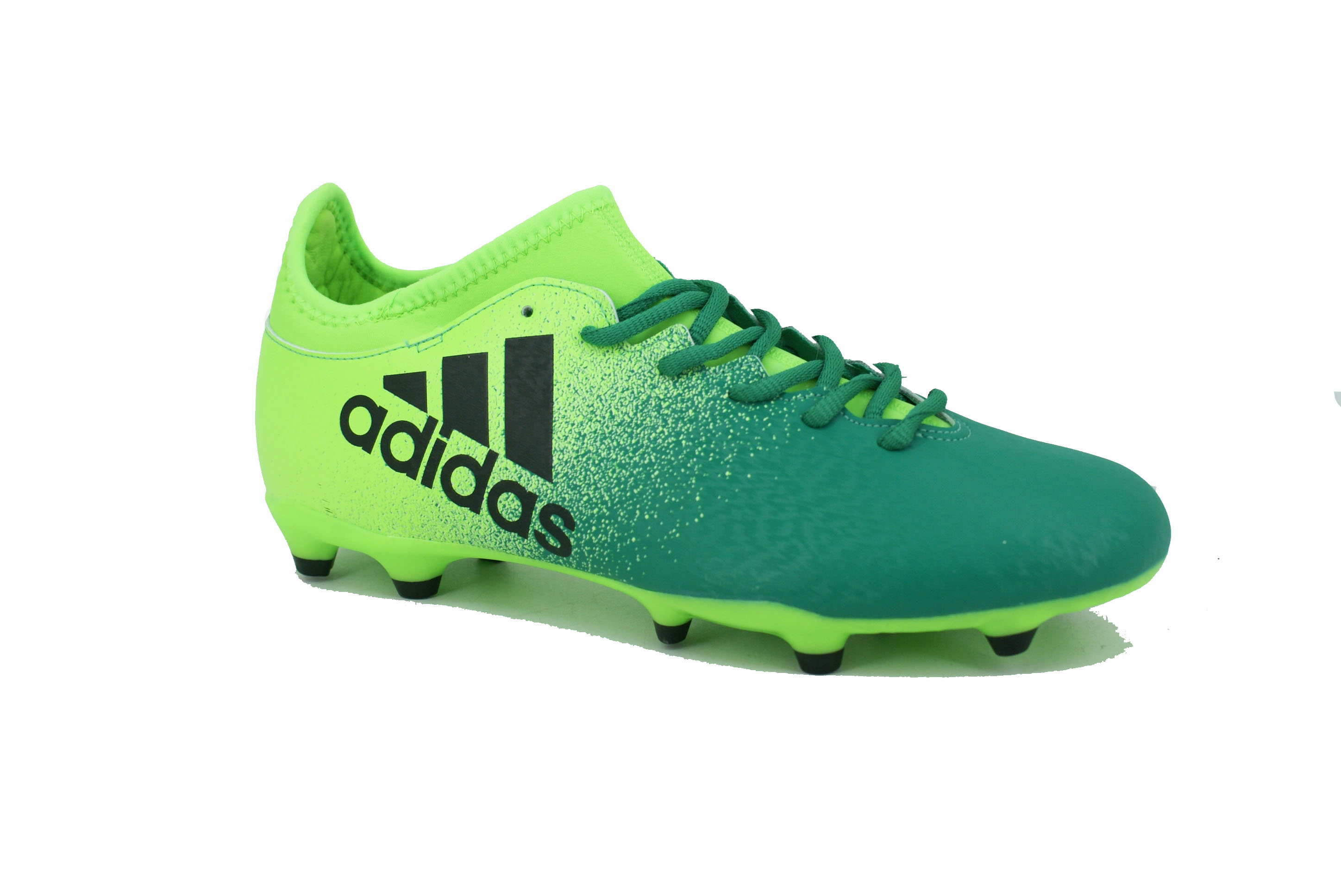 Botines Adidas X 16.3 Fijo Verde/Negro Hombre Deporfan - Zapatillas - E-Shop