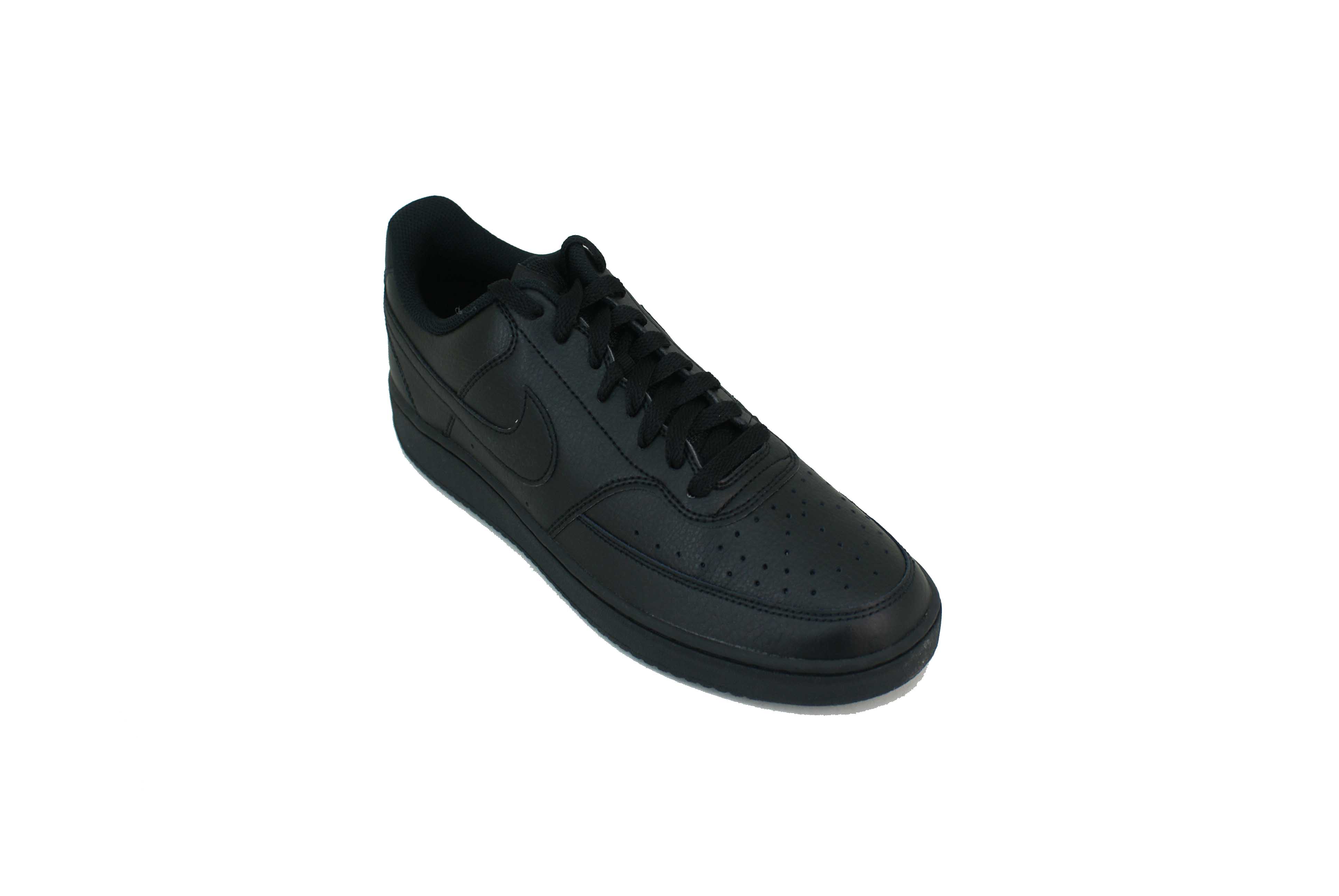 zapatillas nike cuero negro hombre