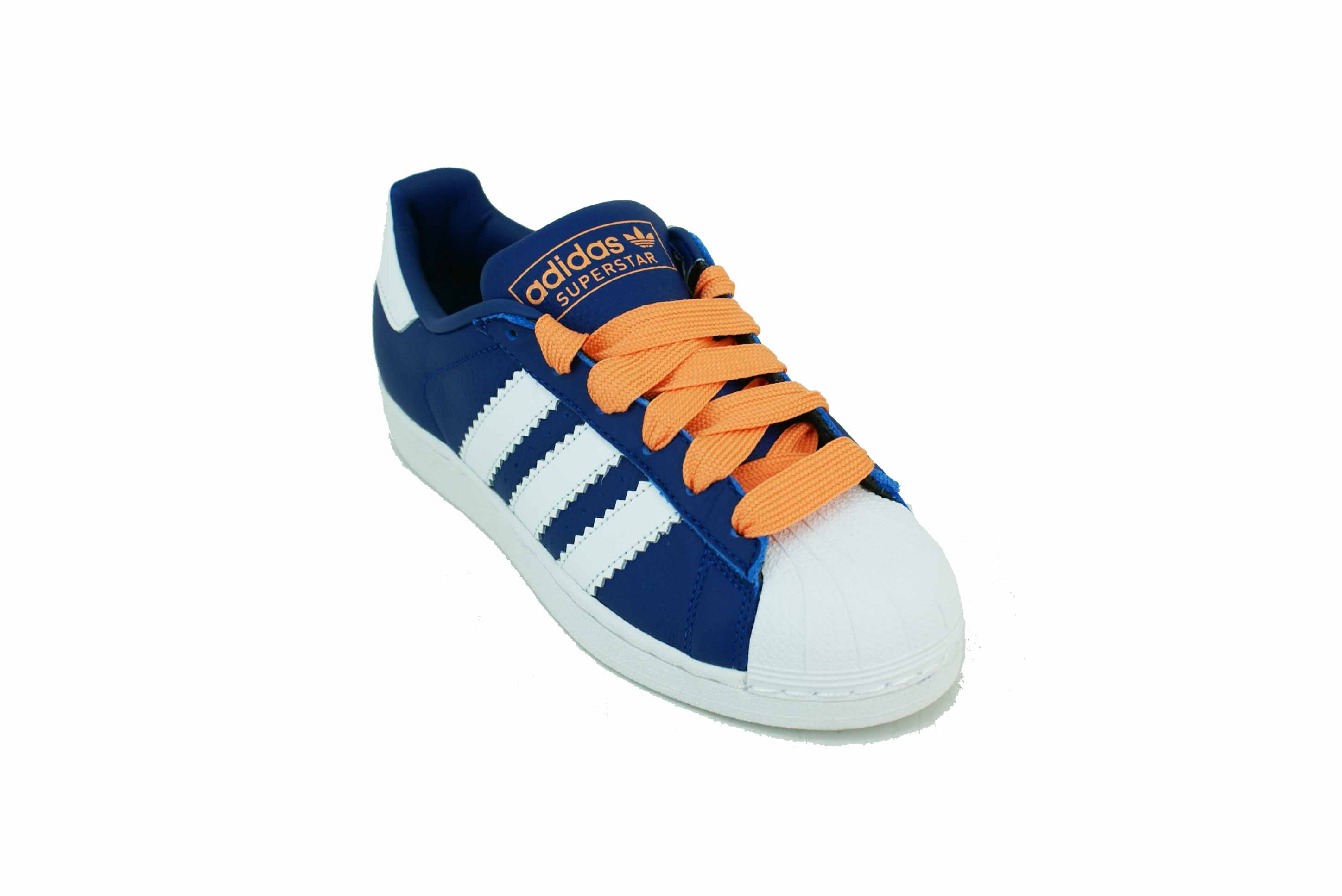 Zapatilla Adidas Originals Superstar Azul/Blanco/Naranja Unisex Deporfan -  Zapatillas - Mujeres - E-Shop