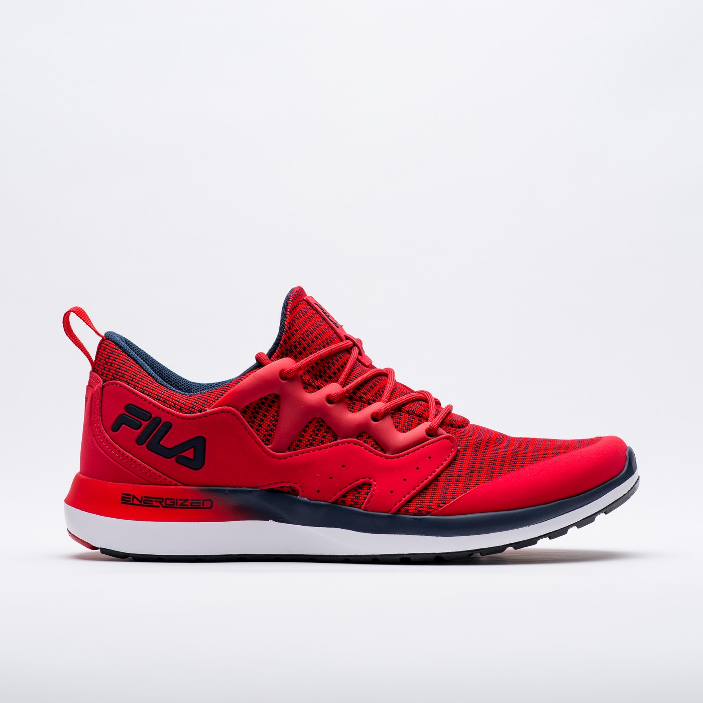 zapatillas fila rojas hombre