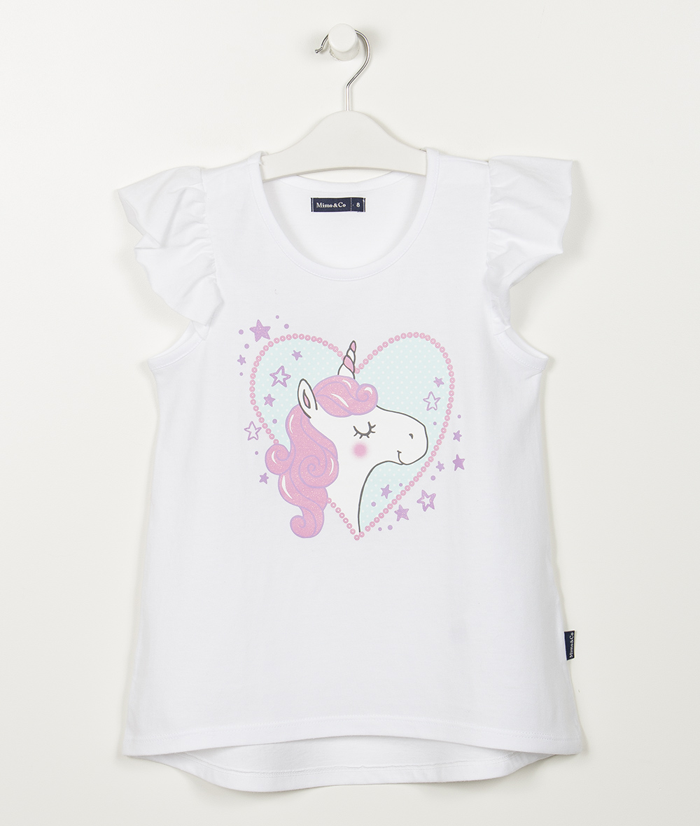 remera de unicornio para nena