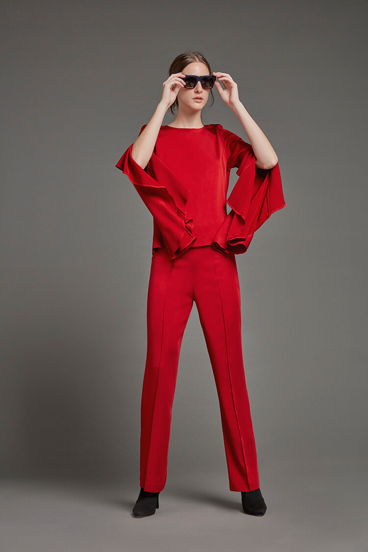 Blusa Oriana*Pantalón Olivia*Bota Regina