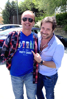 Pablo Sönne, CEO Rever Pass compartiendo en Madrid, una tarde con amigos